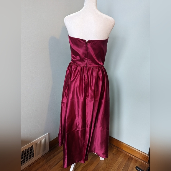 EXTREMELY RARE 1989 Union Made Prom Gown - Picture 5 of 10